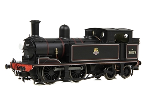 LSWR Adams O2 30179 BR Lined Black (Early Emblem)