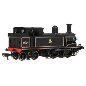 Bachmann Europe plc - LSWR Adams O2 30179 BR Lined Black (Early Emblem)