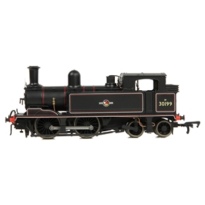 LSWR Adams O2 30199 BR Lined Black (Late Crest)