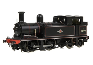 LSWR Adams O2 30199 BR Lined Black (Late Crest)