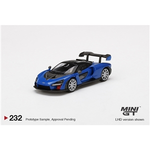 MGT00232-L Mclaren Senna Antares Blue (LHD)