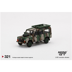 MGT00321-R Land Rover Defender 110 Malaysian Army Harimau Belang