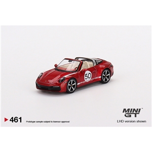 MGT00461-R Porsche 911 Targe 4S Heritage Design Edition Cherry Red