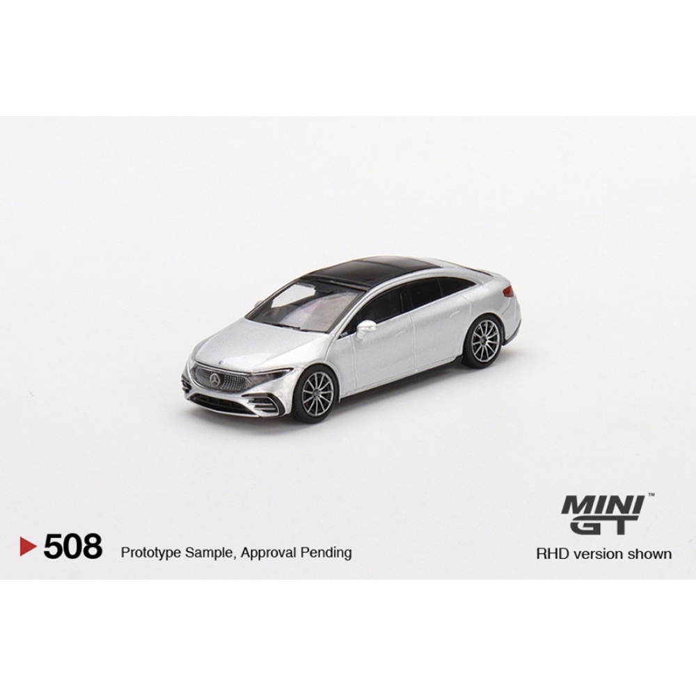 Mercedes-Benz EQS 580 4MATIC Silver Metallic (RHD)