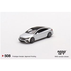 1/64 Mercedes-Benz Eqs 580 4Matic Silver Metallic