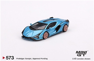 MGT00573-L Lamborghini Sian FKP 37 Blue Aegir (LHD)