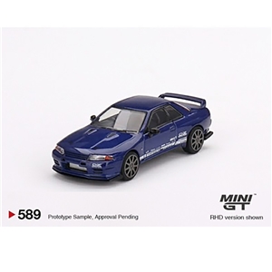 MGT00589-R Nissan Skyline GT-R Top Secret VR32 Metallic Blue (RHD)