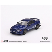 Nissan Skyline GT-R Top Secret VR32 Metallic Blue (RHD)