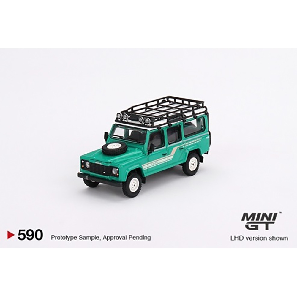 Land Rover Defender 110 1985 County Station Wagon Trident Green