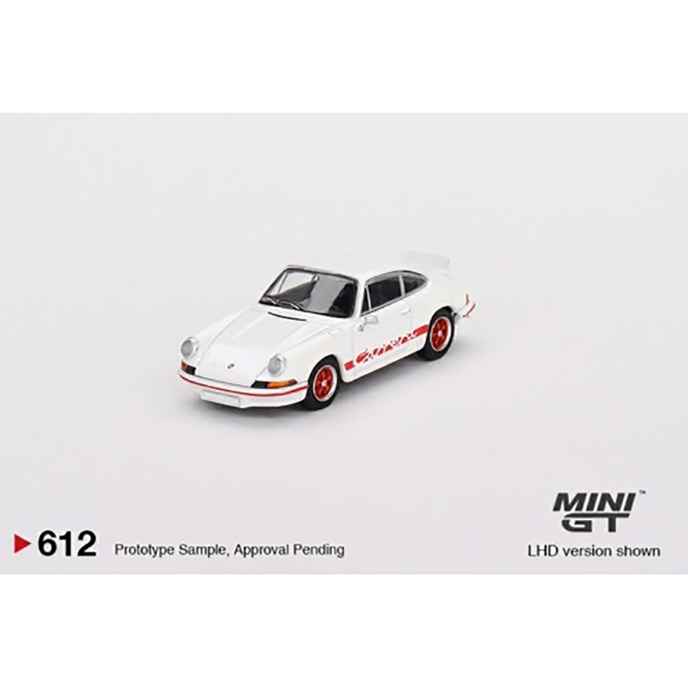 Porsche 911 Carrera Rs 2.7 Grand Prix White w/Red Livery