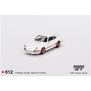 MGT00612-R Porsche 911 Carrera Rs 2.7 Grand Prix White With Red Li