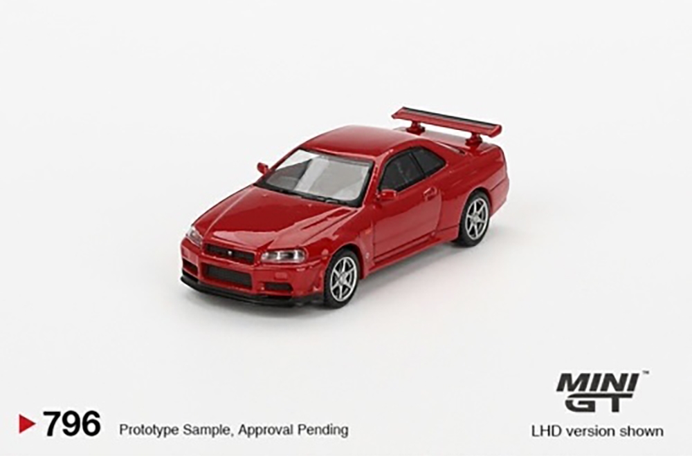 Nissan Skyline GT-R (R34) V-Spec Active Red (RHD)