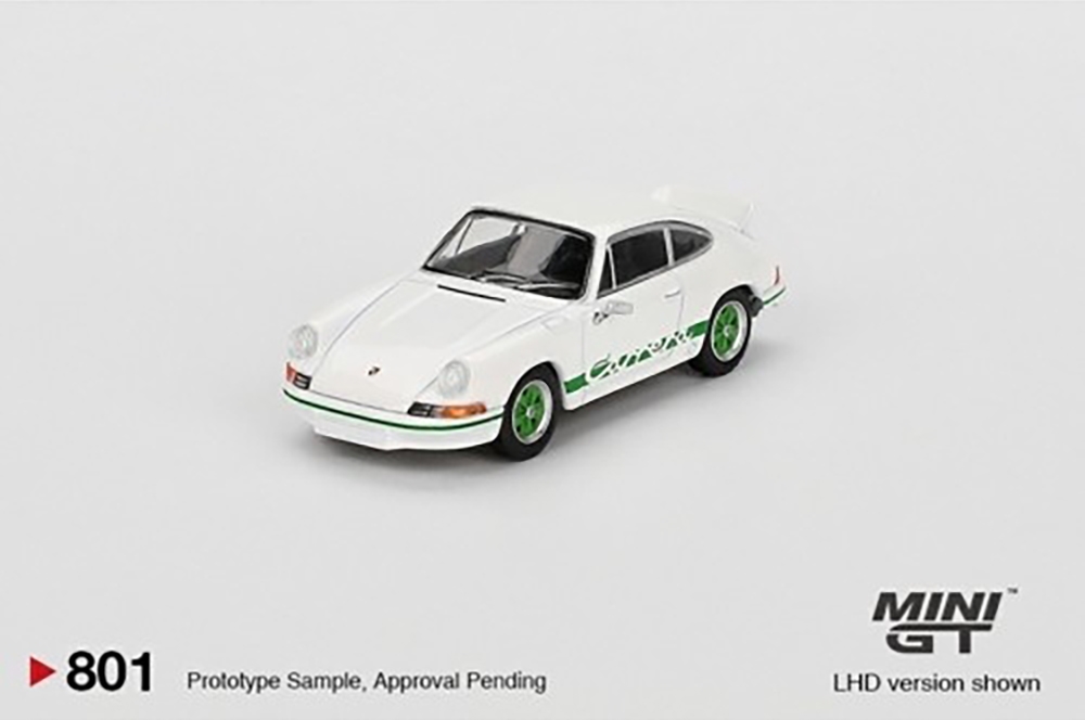 Porsche 911 Carrera RS 2.7 Grand Prix White/Green