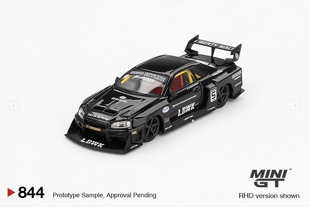 Nissan Skyline LB-ER34 Super Silhoutte Black