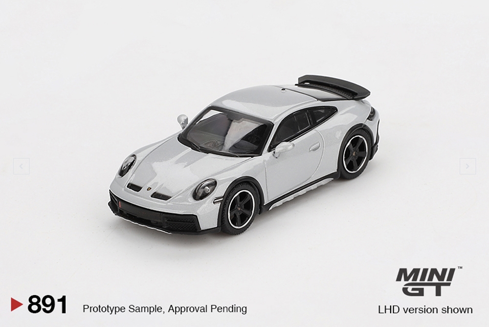Porsche 911 Dakar Ice Grey Metallic (RHD)