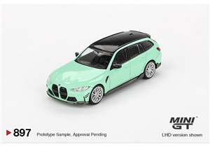 MGT00897-R BMW M3 M Performance Touring Mint Green (RHD)