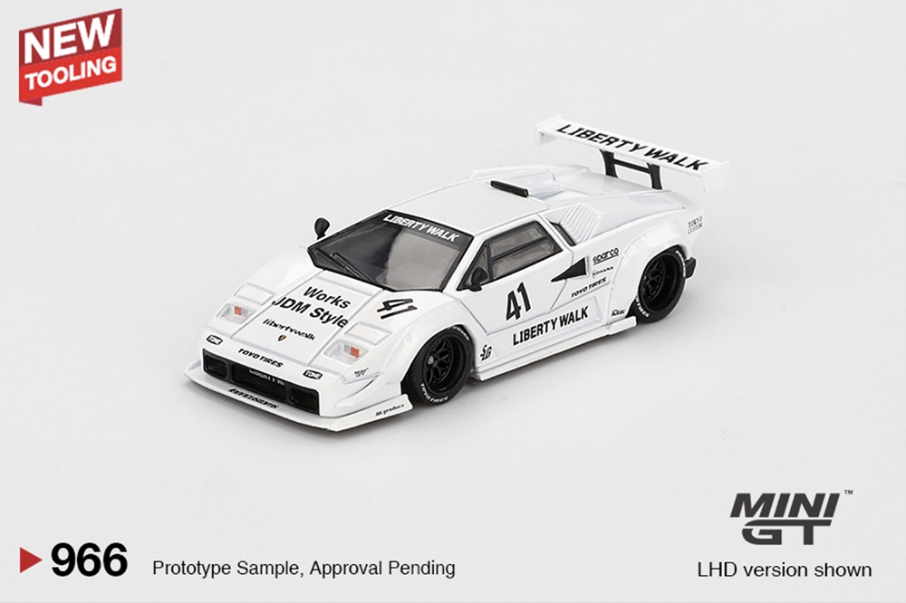 Lamborghini Countach LB-Works White - 2024 Tokyo Auto Salon (LHD)