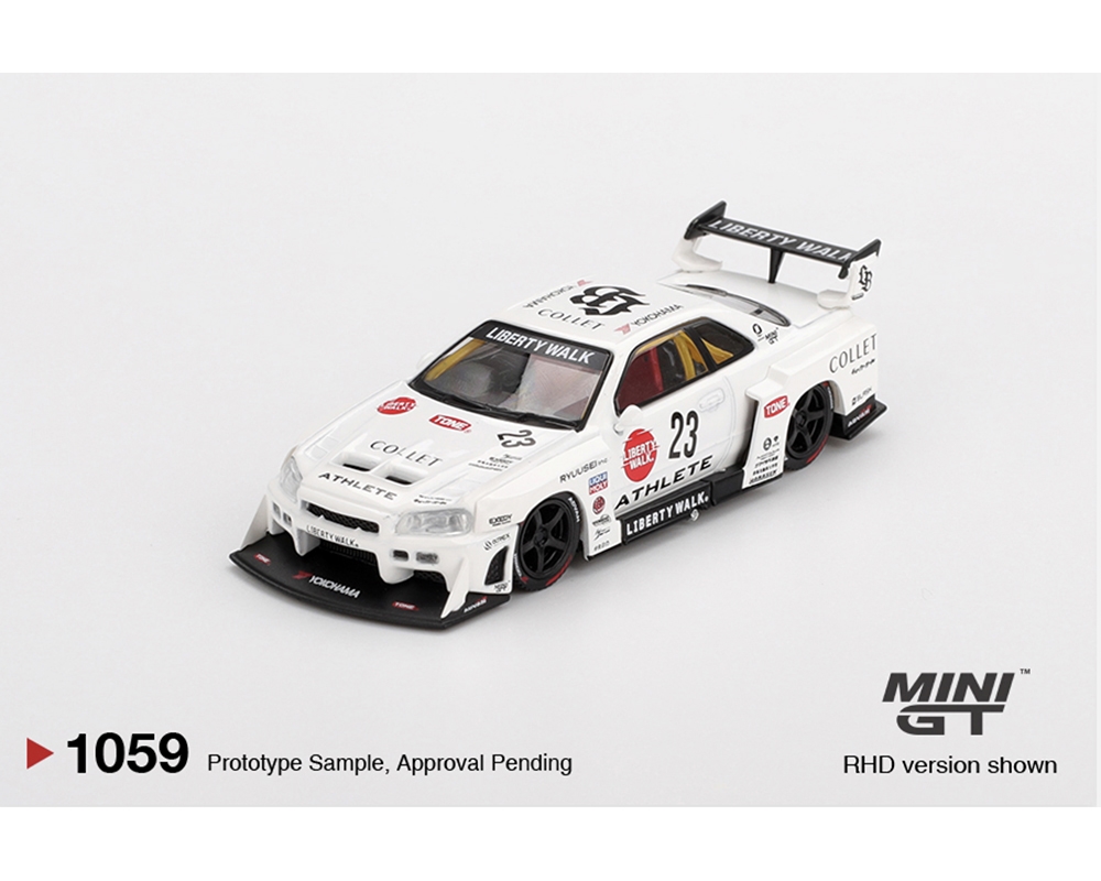 Nissan LB-ER34 Super Silhouette ATHLETE/COLLET (RHD)