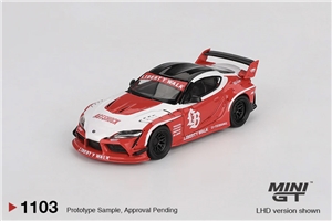 LB Works Toyota GR Supra Red/White (LHD)