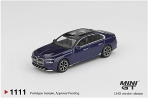 BMW i7 xDrive60 Tanzanite Blue Metallic (RHD)