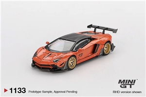 LB Works Lamborghini Aventador Limited Edition Orange MDX 2025 (RHD)