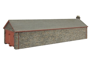 Narrow Gauge (OO9) Boston Lodge Engine Shed - Red