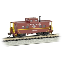 Northeast Steel Caboose - Lehigh Valley #95002 - Tuscan Red