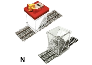 Ballast Spreader and Glue Applicator Combo