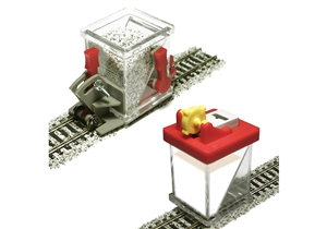 Ballast Spreader Car & Glue Applicator