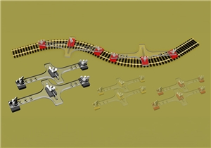 Flexible Track Holder (x2)