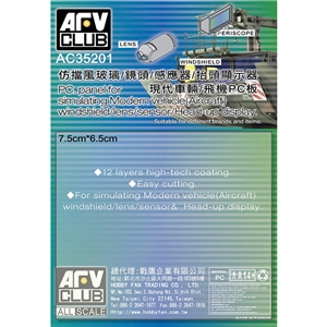 AFV Club AC35201 PC Pannel for simulating Modern