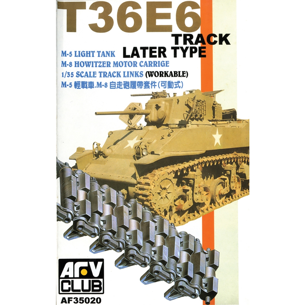 M5/M8 Workable Track Links (T36E6)