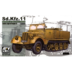 PKAF35040 SdKfz 11 3-Ton Half-track
