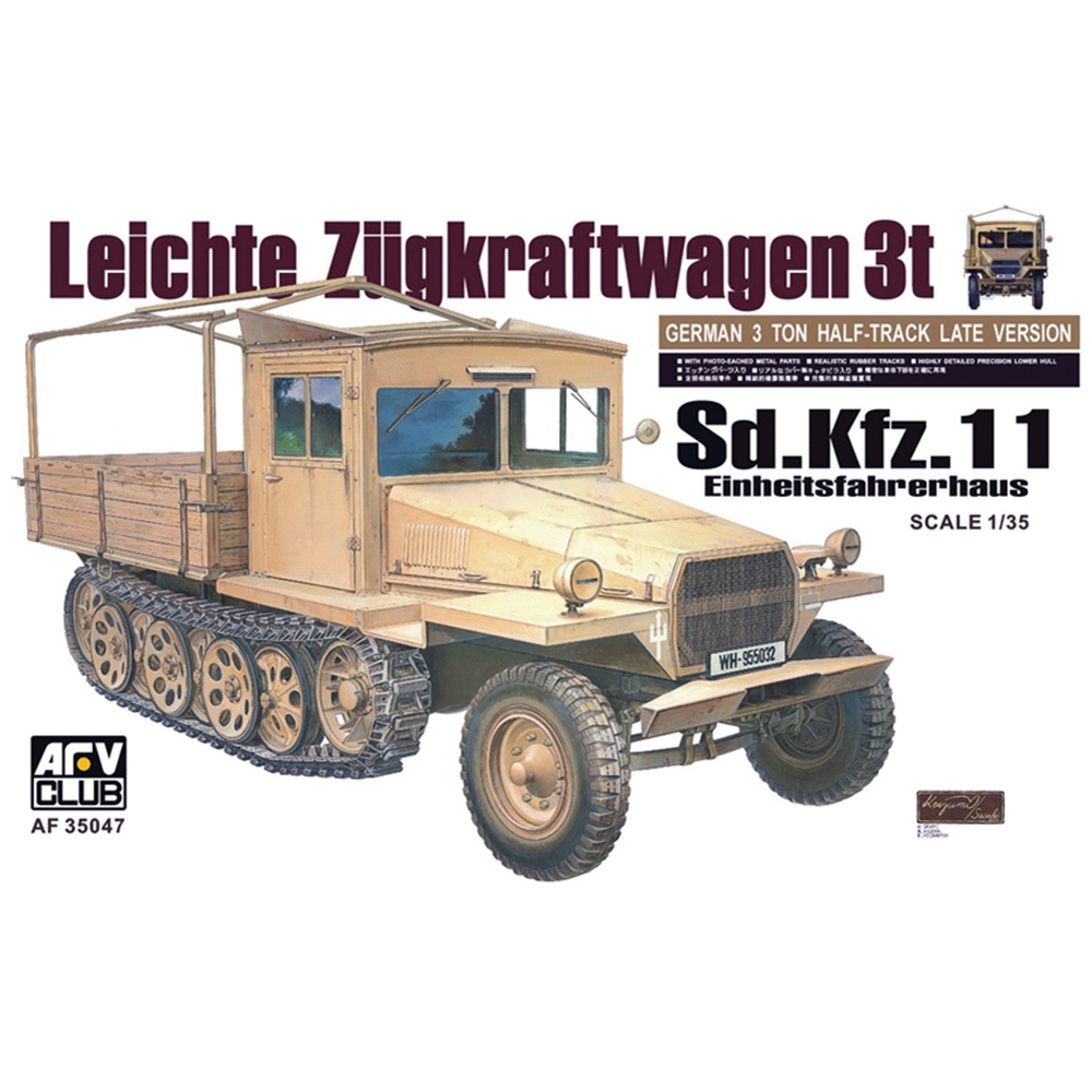 SdKfz 11 3-Ton Half-track (Late)