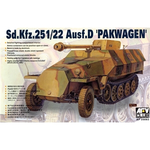 SdKfz 251/22 Ausf D 'Pakwagen' late