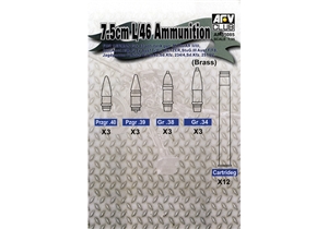 Panzer IV 7.5cm KwK L/46 Ammo Set