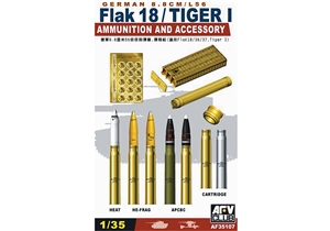 German 8.8cm L/56 FlaK18/Tiger I Ammunition