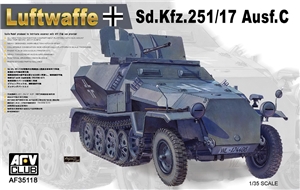 German Army SdKfz 251/17 Ausf.C Half-Track Vehicle