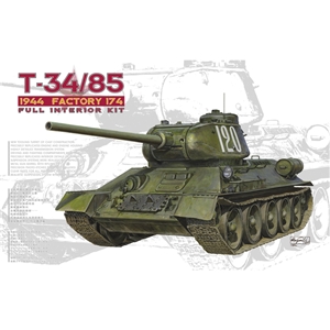 T-34/85 Mod 1944/45 Factory 174 (Full Interior)