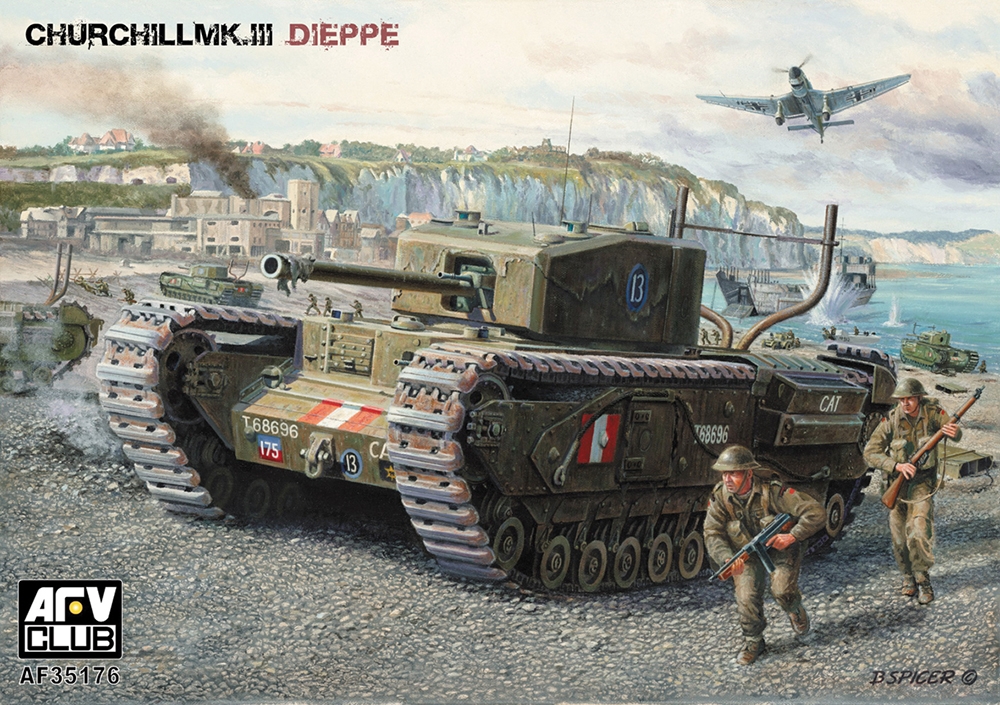 British Army Churchill Mk III Dieppe Raid Heavy Tank
