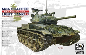 British Army M24 Chaffee WWII Light Tank