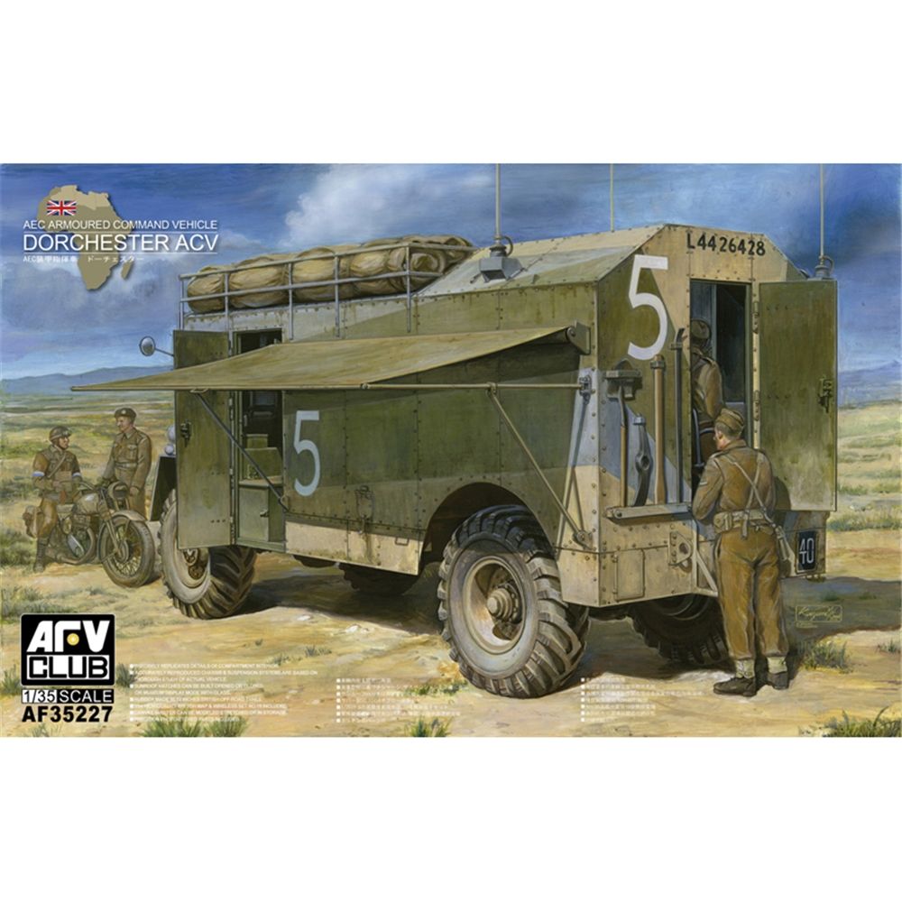 British Army AEC Dorchester ACV Armoured Command Vehicle