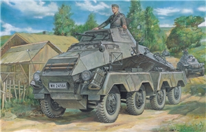 German Army SdKfz 231 (Early) Armoured Vehicle
