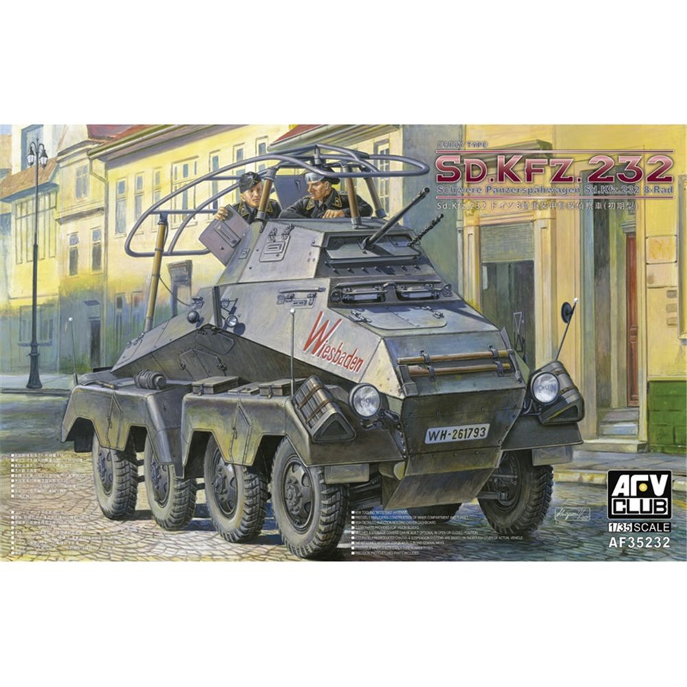 German Army SdKfz 232 (Early) Armoured Vehicle