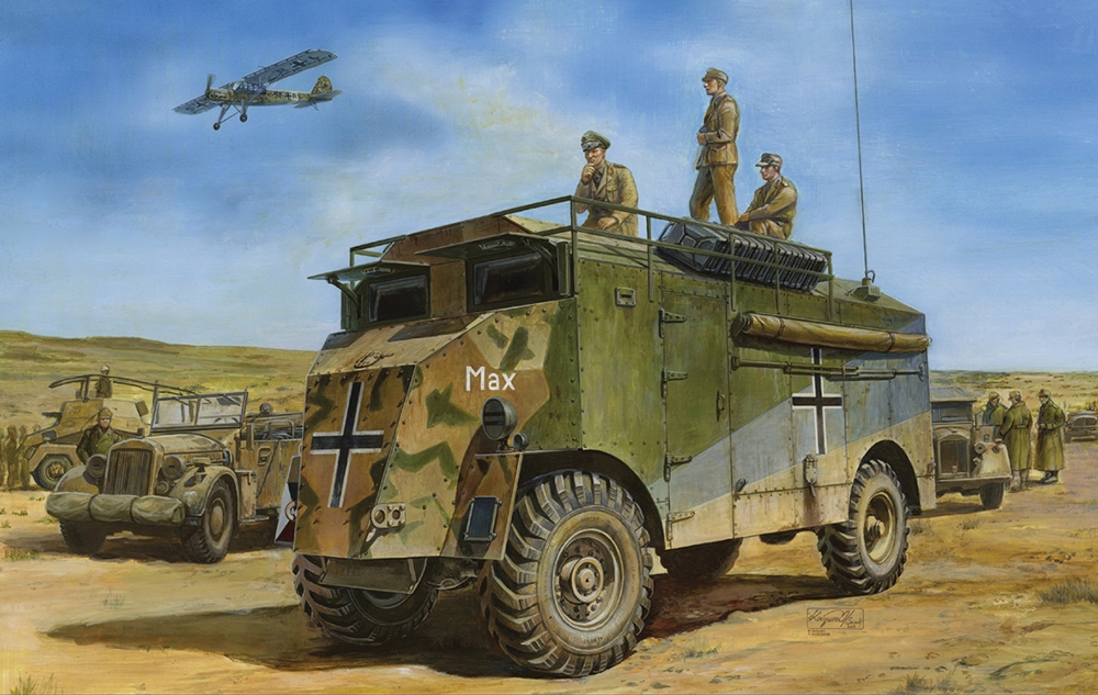 Rommel's Mammoth DAK AEC Armoured Command Vehicle