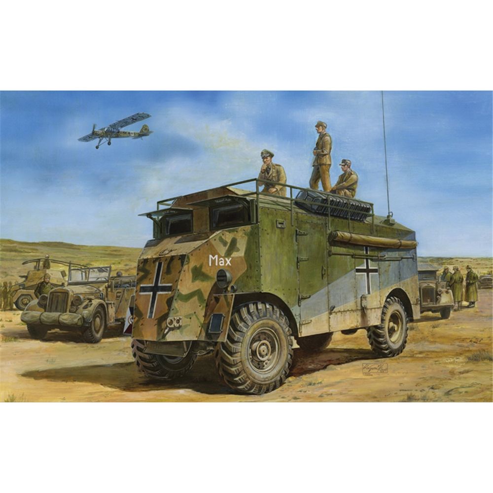Rommel's Mammoth DAK AEC Armoured Command Vehicle