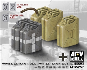 German WWII Fuel & Water Cans Set