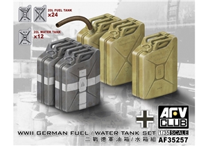 German WWII Fuel & Water Cans Set
