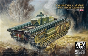 British Army Churchill Snake AVRE Mk IV Heavy Tank