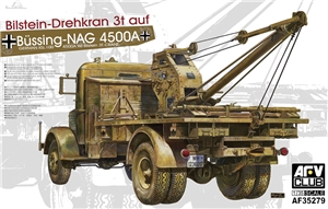 German Army Büssing NAG L4500A Crane Truck